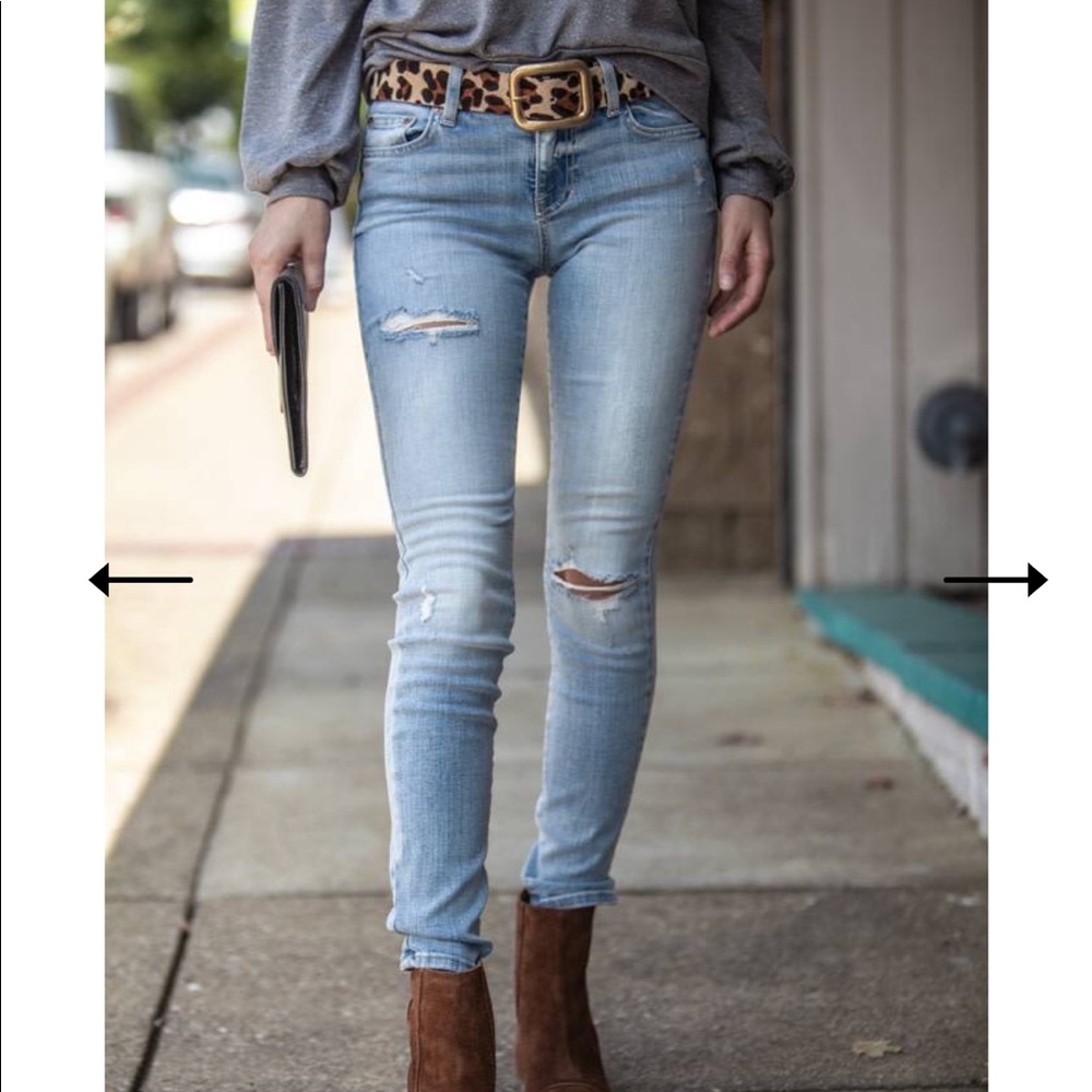 Audrey Mid Rise Skinny Jeans